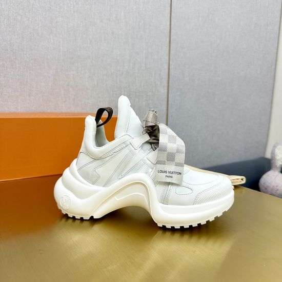 Louis Vuitton LV Wave Sole Chunky Casual Fashion Sneakers