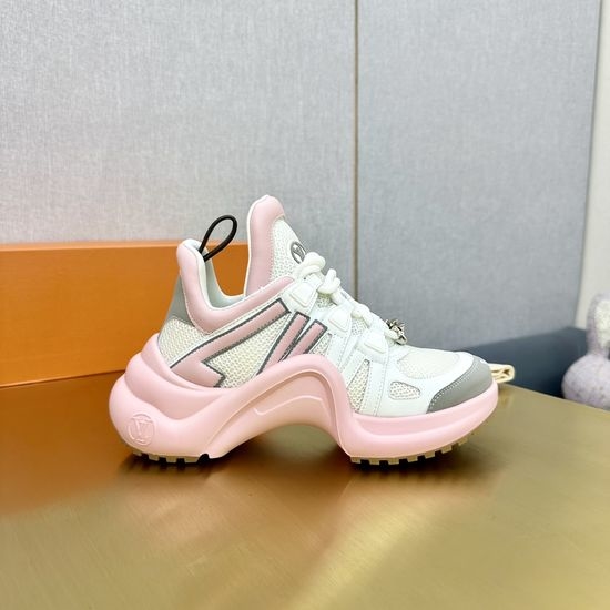 Louis Vuitton LV Wave Sole Chunky Casual Fashion Sneakers