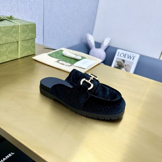 Gucci Premium Soft Mule Slippers With Non Slip Sole