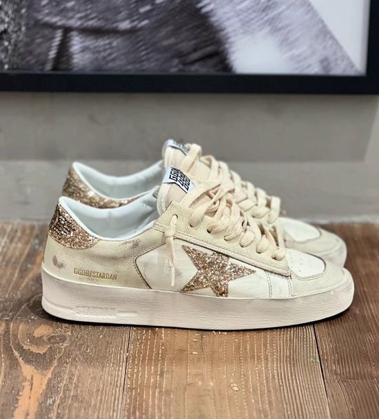 Golden Goose GGDB Premium Retro Distressed Thick Sole Comfort Casual Sneakers