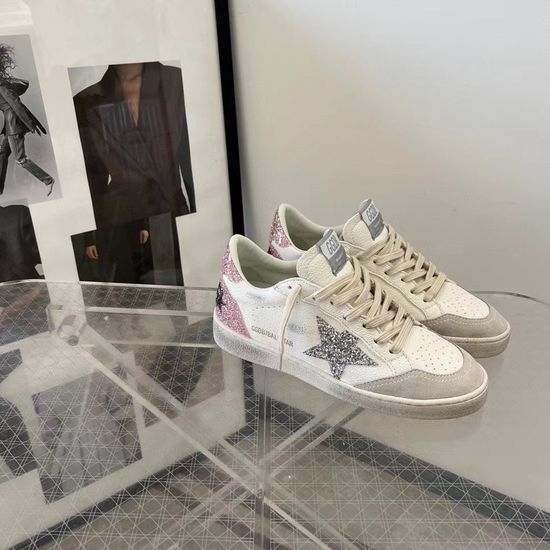 Golden Goose GGDB Premium Sequined Star Casual Vintage Platform Sneakers