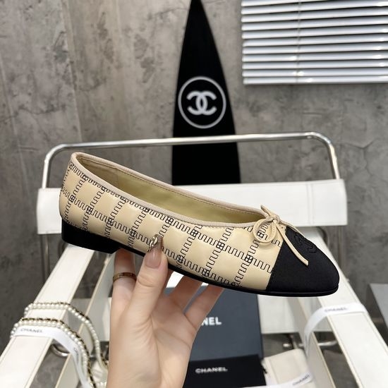 Chanel Classic Sheepskin Lined Soft Ballet Flats with Premium Sole