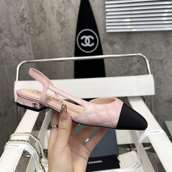 Chanel Classic Sheepskin Lined Comfort Flat Casual Sandals
