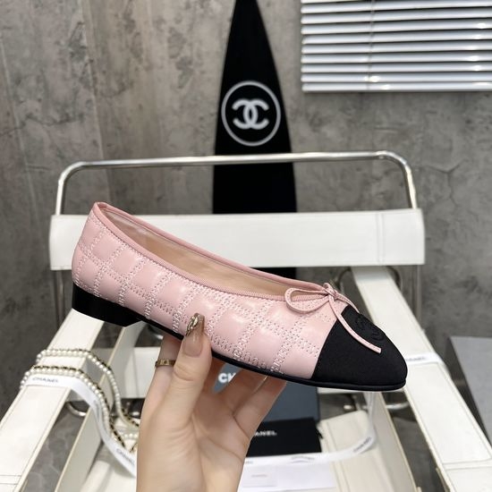 Chanel Classic Sheepskin Lined Soft Ballet Flats with Premium Sole