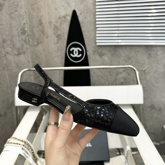 Chanel Classic Sheepskin Lined Comfort Flat Casual Sandals