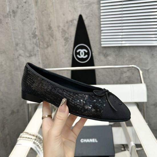 Chanel Classic Sheepskin Lined Soft Ballet Flats with Premium Sole