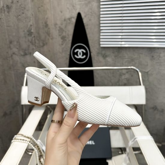 Chanel Classic Fashion Sheepskin Sandals with Leather Outsole