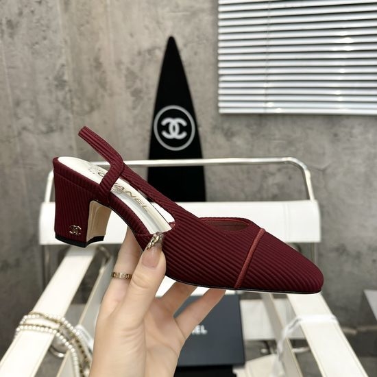 Chanel Classic Fashion Sheepskin Sandals with Leather Outsole