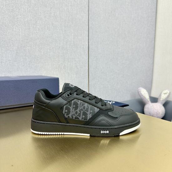 Christian Dior Premium Leather Non Slip Casual Fashion Sneakers