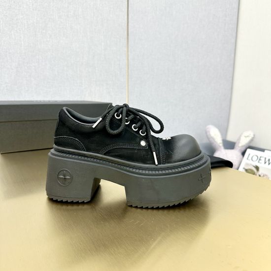 Loewe High Density Canvas Non Slip Thick Sole Casual Shoes