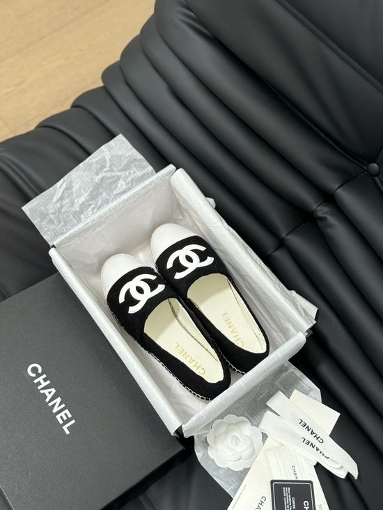 Chanel Premium Espadrilles with Full Packaging Included