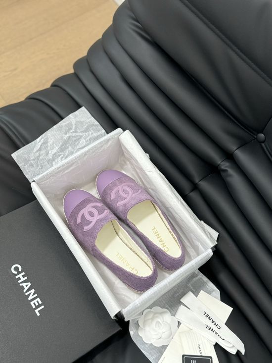 Chanel Premium Espadrilles with Full Packaging Included