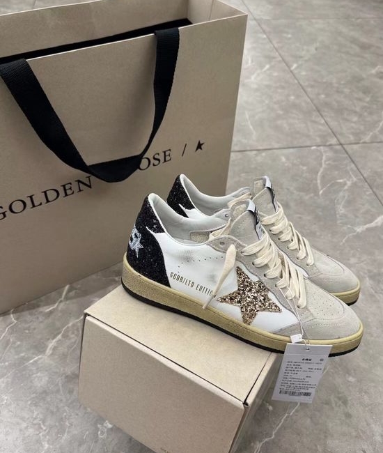 Golden Goose GGDB Premium Vintage Style Distressed Thick Sole Casual Skate Shoes