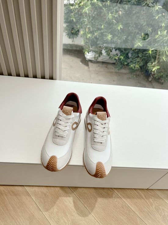 Loewe Color Block Hidden Heel Comfortable Casual Trainers