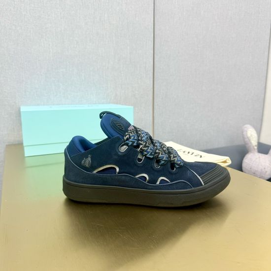 Lanvin Premium Leather Versatile Daily Casual Sneakers