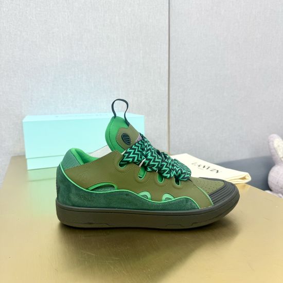 Lanvin Premium Leather Versatile Daily Casual Sneakers