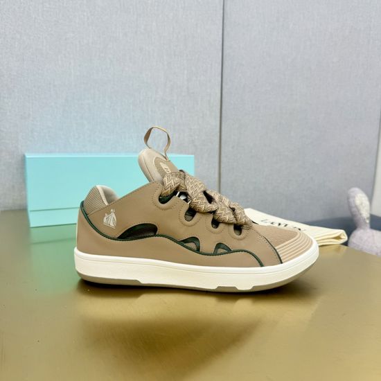 Lanvin Premium Leather Versatile Daily Casual Sneakers