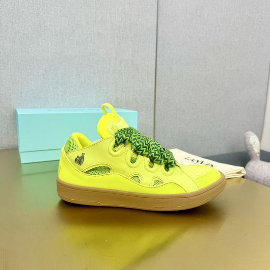 Lanvin Premium Leather Versatile Daily Casual Sneakers
