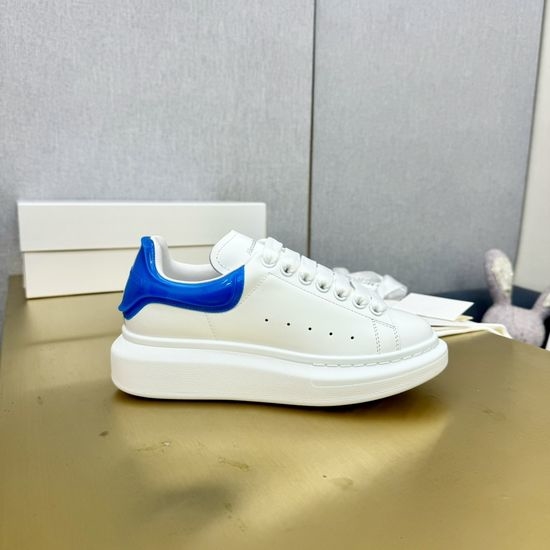 McQueen Premium Leather Platform Sneakers with Full Packaging