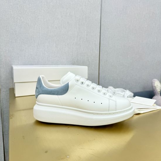 McQueen Premium Leather Platform Sneakers with Full Packaging