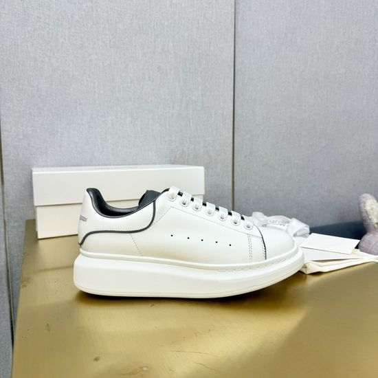 McQueen Premium Leather Platform Sneakers with Full Packaging