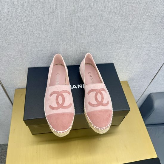 Chanel Hand-stitched Loafer with Double C Logo Accent