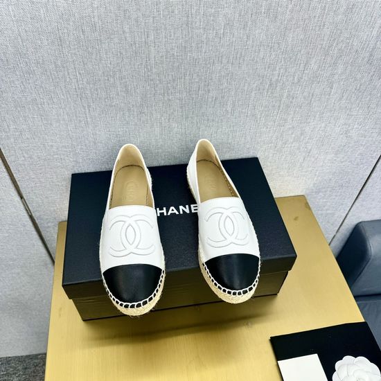 Chanel Classic Espadrilles Slip On Casual Comfortable Shoes