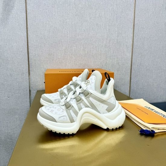 Louis Vuitton LV Wave Sole Chunky Casual Fashion Sneakers