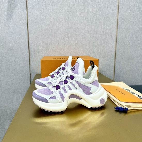 Louis Vuitton LV Wave Sole Chunky Casual Fashion Sneakers