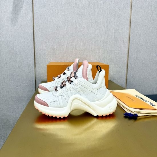 Louis Vuitton LV Wave Sole Chunky Casual Fashion Sneakers