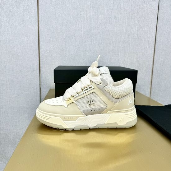 Ami Premium Casual Leather Sneakers Comfortable Platform Daily Shoes
