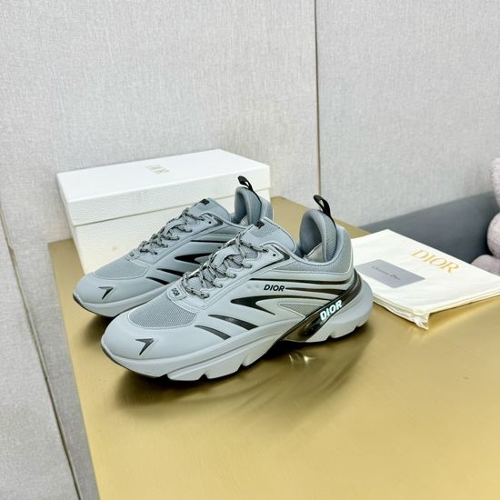 Christian Dior CD Breathable Mesh Stylish Sneakers with Durable TPU Outsole