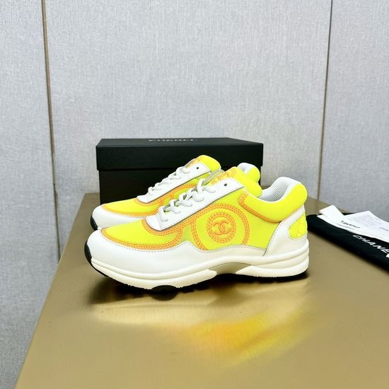 Chanel Premium Embroidered Casual Sports Sneakers Comfortable Versatile Shoes