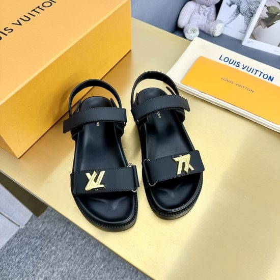 Louis Vuitton LV Premium Casual Beach Slip On Shoes
