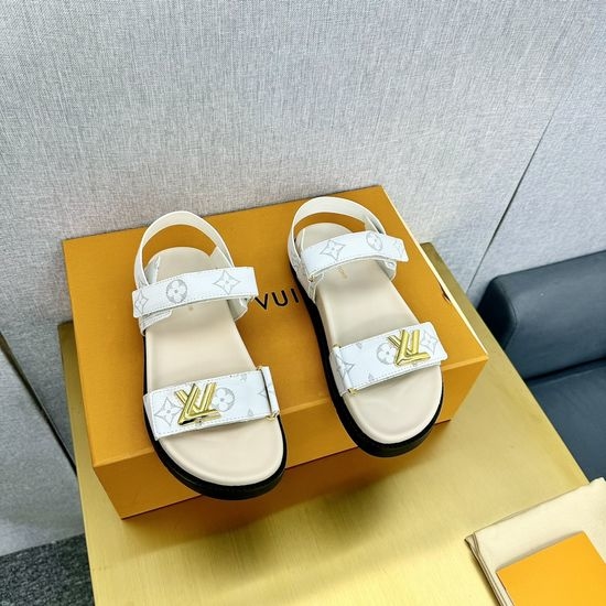 Louis Vuitton LV Premium Casual Beach Slip On Shoes