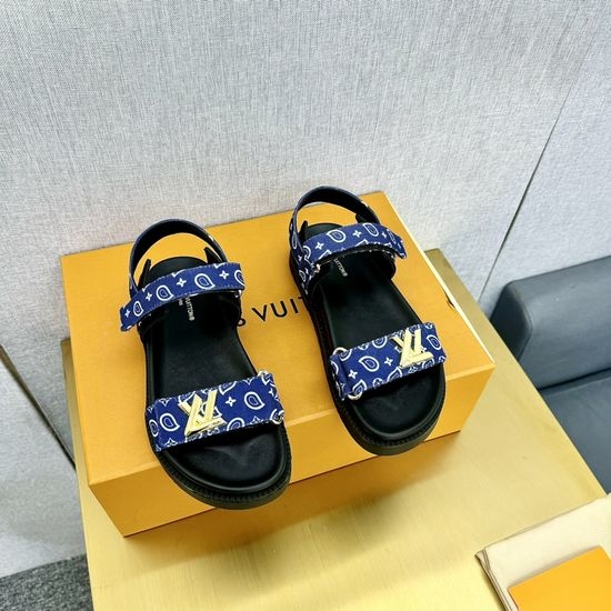 Louis Vuitton LV Premium Casual Beach Slip On Shoes