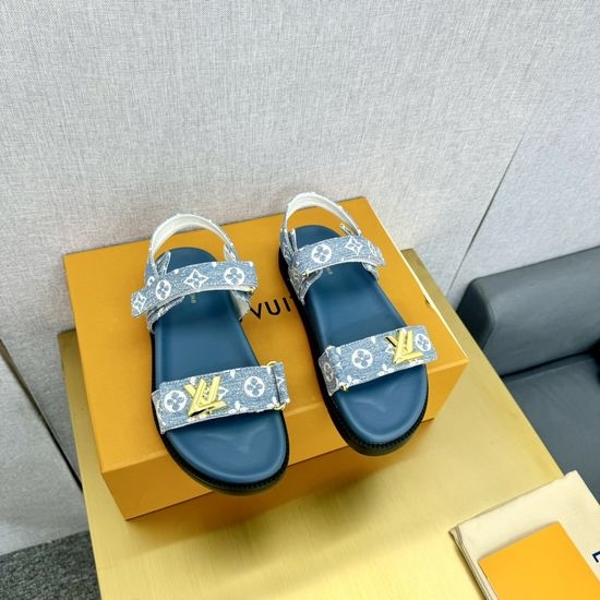 Louis Vuitton LV Premium Casual Beach Slip On Shoes