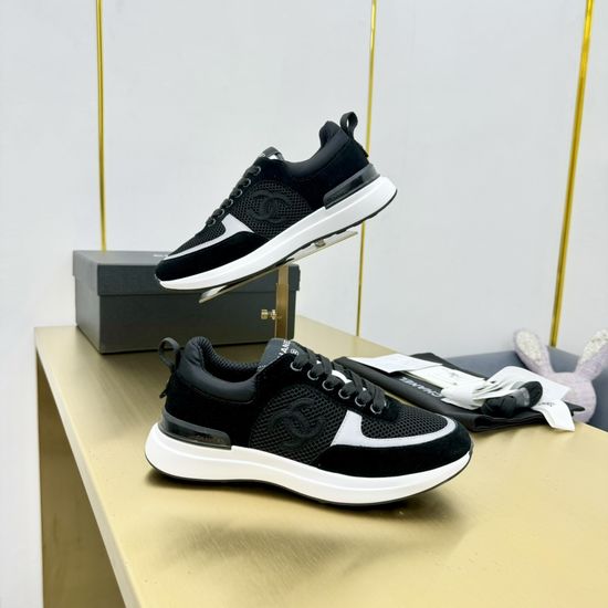 Chanel Breathable Embroidered Casual Athletic Comfortable Shoes