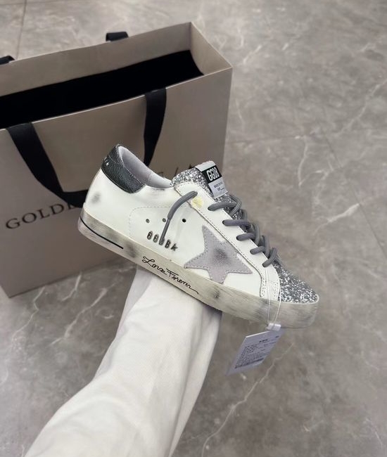 Golden Goose GGDB Retro Worn Look Comfortable Versatile Daily Sneakers