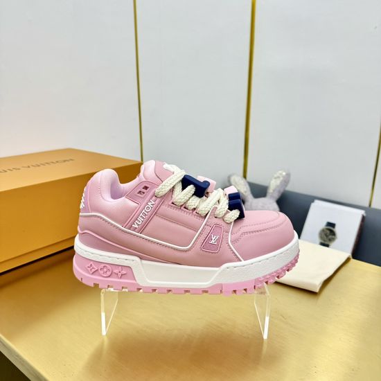 Louis Vuitton High Quality Basketball Sneakers with Durable Sole