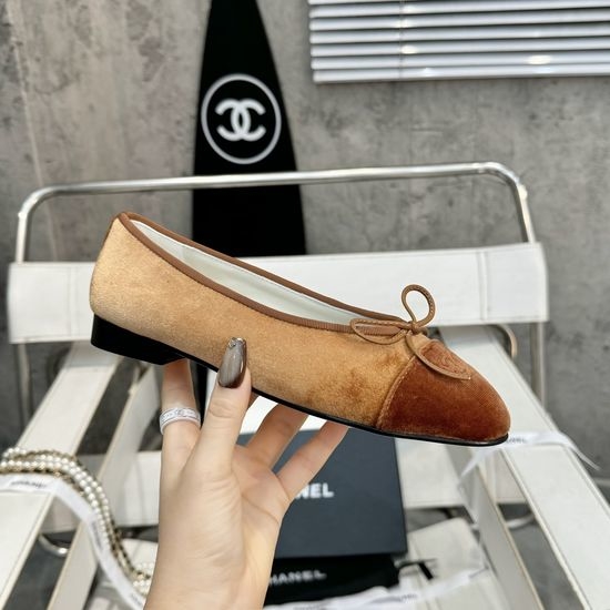 Chanel Timeless Classic Ballet Flats with Premium Leather Upper