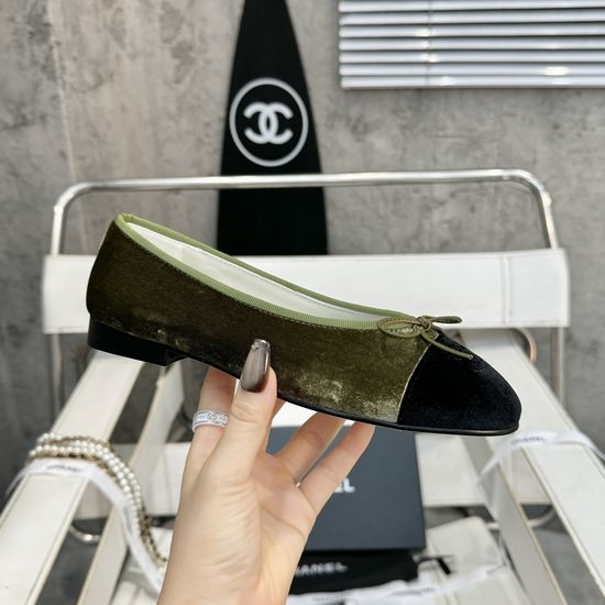 Chanel Timeless Classic Ballet Flats with Premium Leather Upper