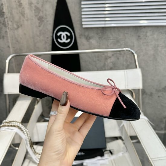 Chanel Timeless Classic Ballet Flats with Premium Leather Upper