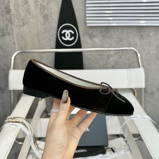 Chanel Timeless Classic Ballet Flats with Premium Leather Upper