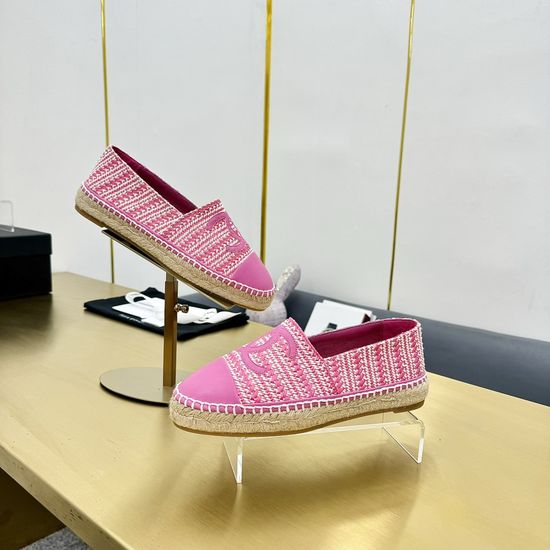 Chanel Hand-stitched Loafer with Double C Logo Accent