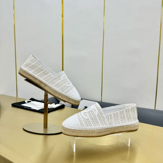 Chanel Hand-stitched Loafer with Double C Logo Accent