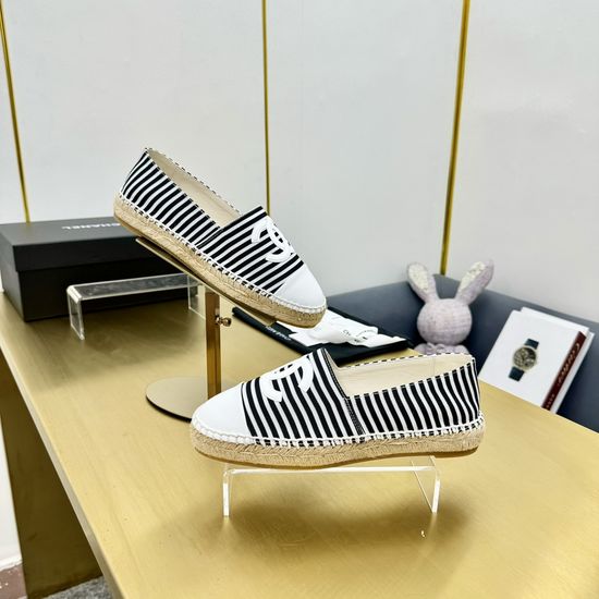 Chanel Hand-stitched Loafer with Double C Logo Accent