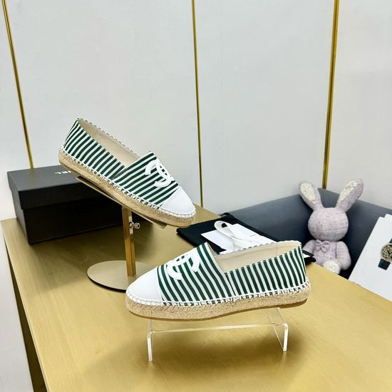 Chanel Hand-stitched Loafer with Double C Logo Accent