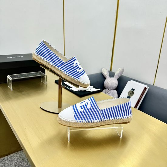 Chanel Hand-stitched Loafer with Double C Logo Accent