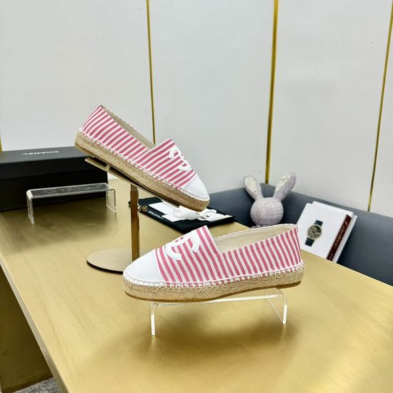 Chanel Hand-stitched Loafer with Double C Logo Accent